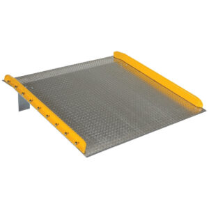 Vestil Aluminum Dock Board Steel Curb TAS-10-6060