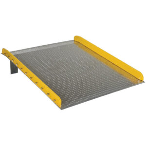 Vestil Aluminum Dock Board Steel Curb TAS-10-6072