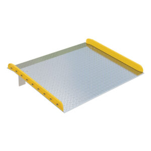 Vestil Aluminum Dock Board Steel Curb TAS-10-7260