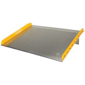 Vestil Aluminum Dock Board Steel Curb TAS-20-6072