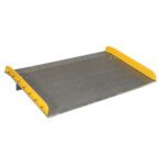 Vestil Aluminum Dock Board Steel Curb TAS-20-7248
