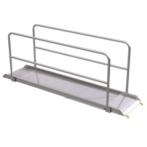 Vestil Aluminum Wheel Walk Ramps AWR-28-10B-HR