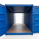 20ft Double Door Tunnel Container - One-Trip - Blue