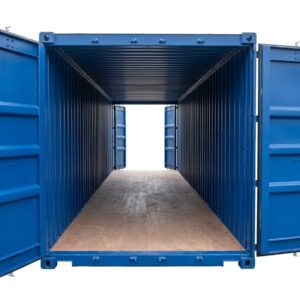 40ft Double Door Container - One-Trip - Blue