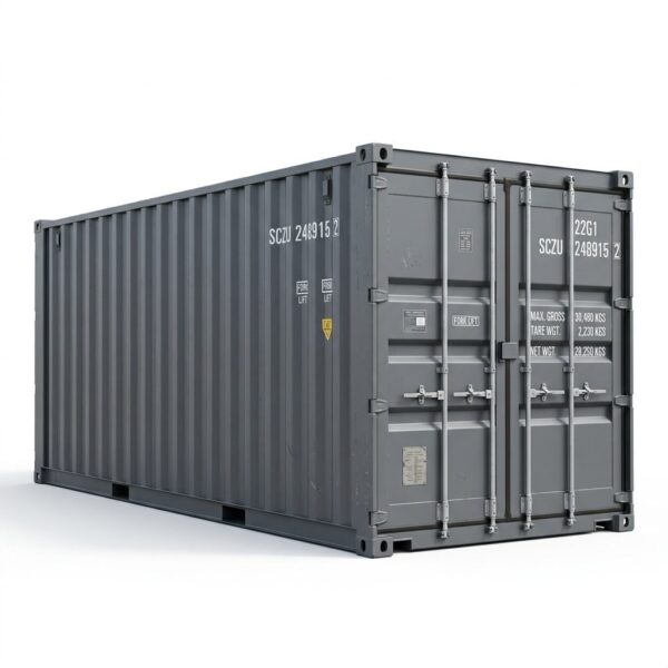 20ft Standard Dry Container - One-Trip - Gray, product image 1
