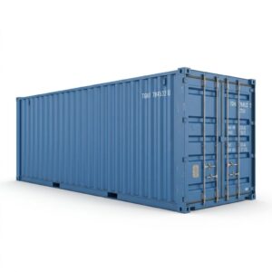 40ft High Cube Container - One-Trip - Blue