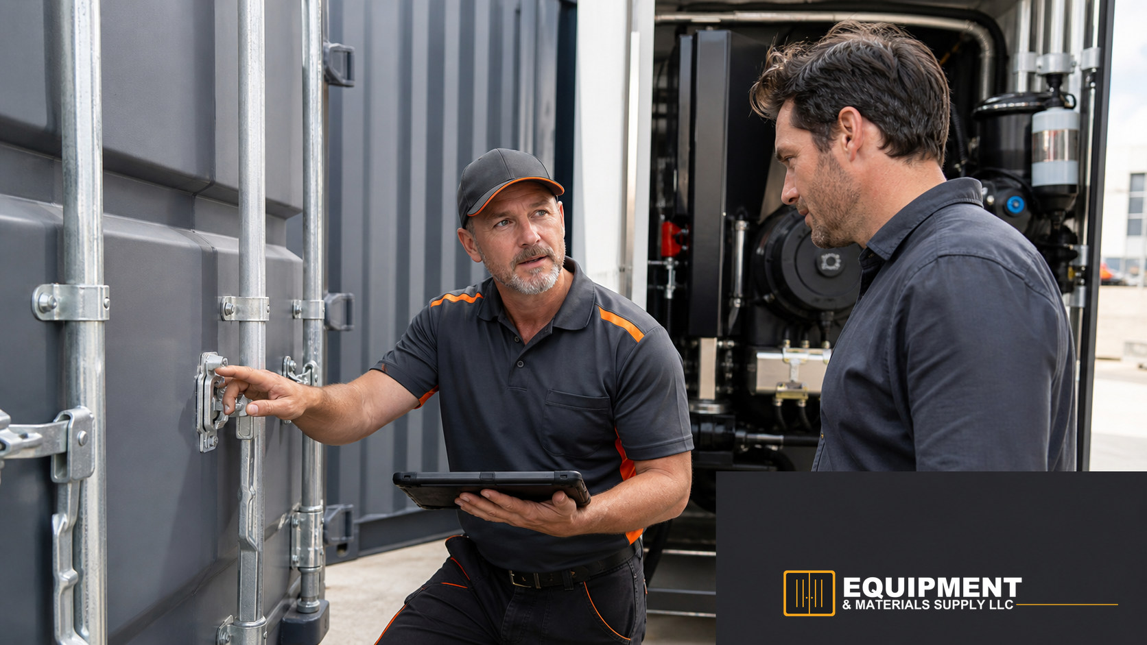 Equipment & Materials Supply LLC customer receiving warranty and buyer support.