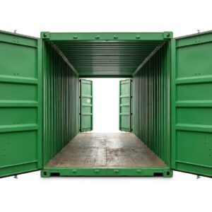 20ft Double Door Tunnel Container - One-Trip - Green