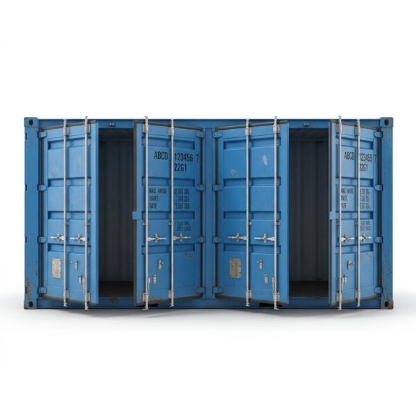 20ft Open Side Container - One-Trip - Blue, product image 1