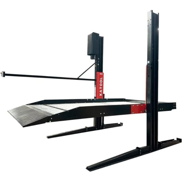 KATOOL KT-P2700 Double Deck 2 Post Car Lift 6,600 lb Capacity Dual Hydraulic, product image 1