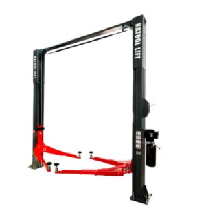 KATOOL KT-M140XD Overhead Two Post Car Lift 14,000 lb Capacity Direct‑Drive