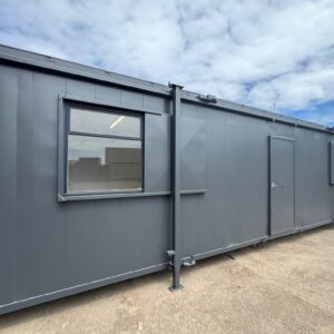 32x10 ft – Portable building – 2 Rooms – Anti-Vandal…