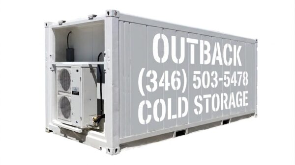 Single-Phase 20ft New Refrigerated Container Low Temp, product image 1