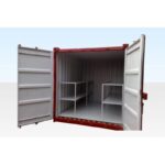 8Ft X 8Ft Raised And Flat Floor Bunded Store