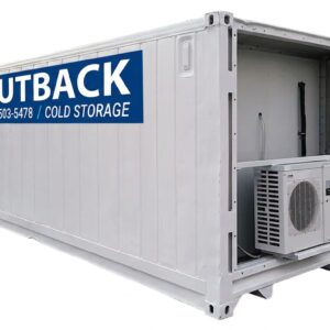 Single-Phase 20ft New Refrigerated Container Medium Temp