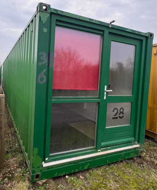 40 Ft Converted Shipping Container Home — 2 Rooms, product image 1