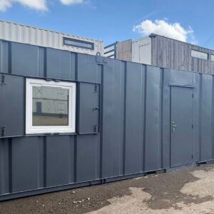 32ft Cabin – Open Plan Office / Canteen – Anti-Vandal…