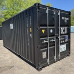 20ft New Shipping Container – Wind & Watertight – Black –…