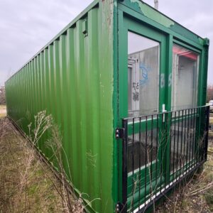 40 Ft Converted Shipping Container Home — 2 Rooms —…