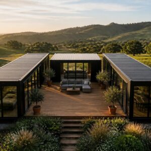 Trinity 100ft U-Shape Modular Container Home — 2 Bedroom,…