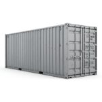 40ft One-Trip Shipping Container - One-Trip - Gray