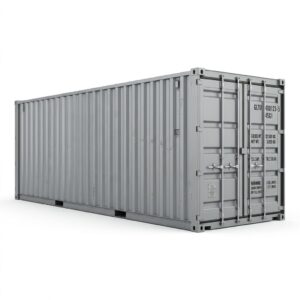 40ft One-Trip Shipping Container - One-Trip - Gray