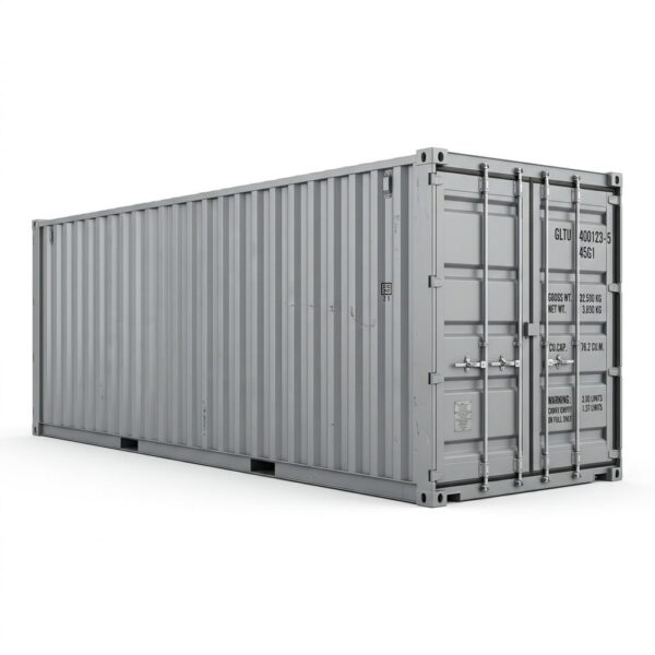 40ft One-Trip Shipping Container - One-Trip - Gray, product image 1