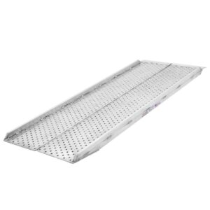 HD Ramps Scissor Lift Trailer Ramp 8' x 37", Aluminum, 5,000 lb Capacity