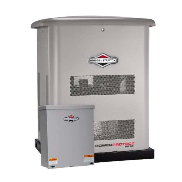 Briggs & Stratton 040689 12kW Standby Generator LP/NG w/ 100 Amp 16 Circuit Automatic Transfer Switch (Wifi) New, product image 1