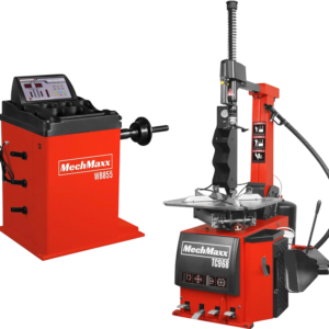 MechMaxx TC968+WB855 Tire Changer High Performance Tilt Back Wheel Balancer Bundle New