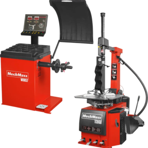 MechMaxx TC968+WB857 Tire Changer High Performance Tilt Back Wheel Balancer Bundle New
