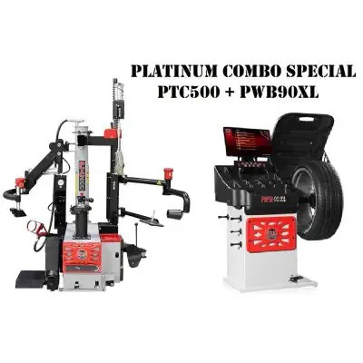 Atlas Platinum PTC500 Tire Changer + PWB90XL Wheel Balancer Combo Package, product image 1