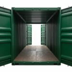 40ft High Cube Tunnel Container - One-Trip - Green